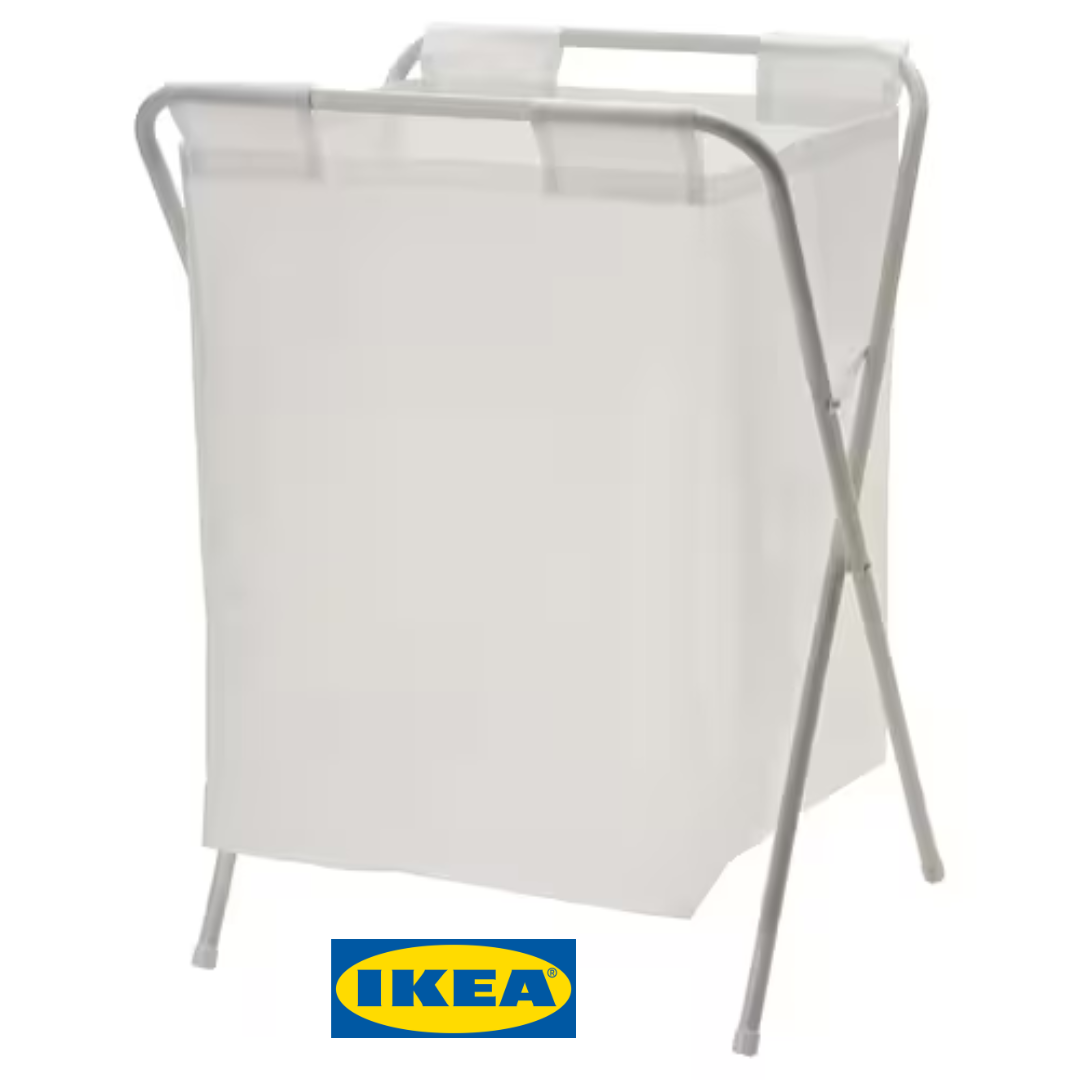 Кошик для білизни IKEA JALL (ІКЕА ЕЛЛЬ). Місткість: 50 л. 305.536.07. Білий