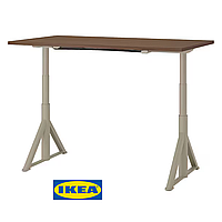 Письмовий стіл IKEA IDÅSEN Коричнево-бежевий 492.809.66