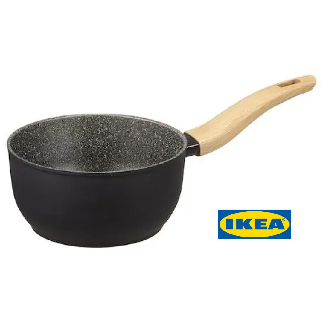 Каструля IKEA HUSKNUT (ІКЕА ХАСКНАТ). 90519149. Чорна