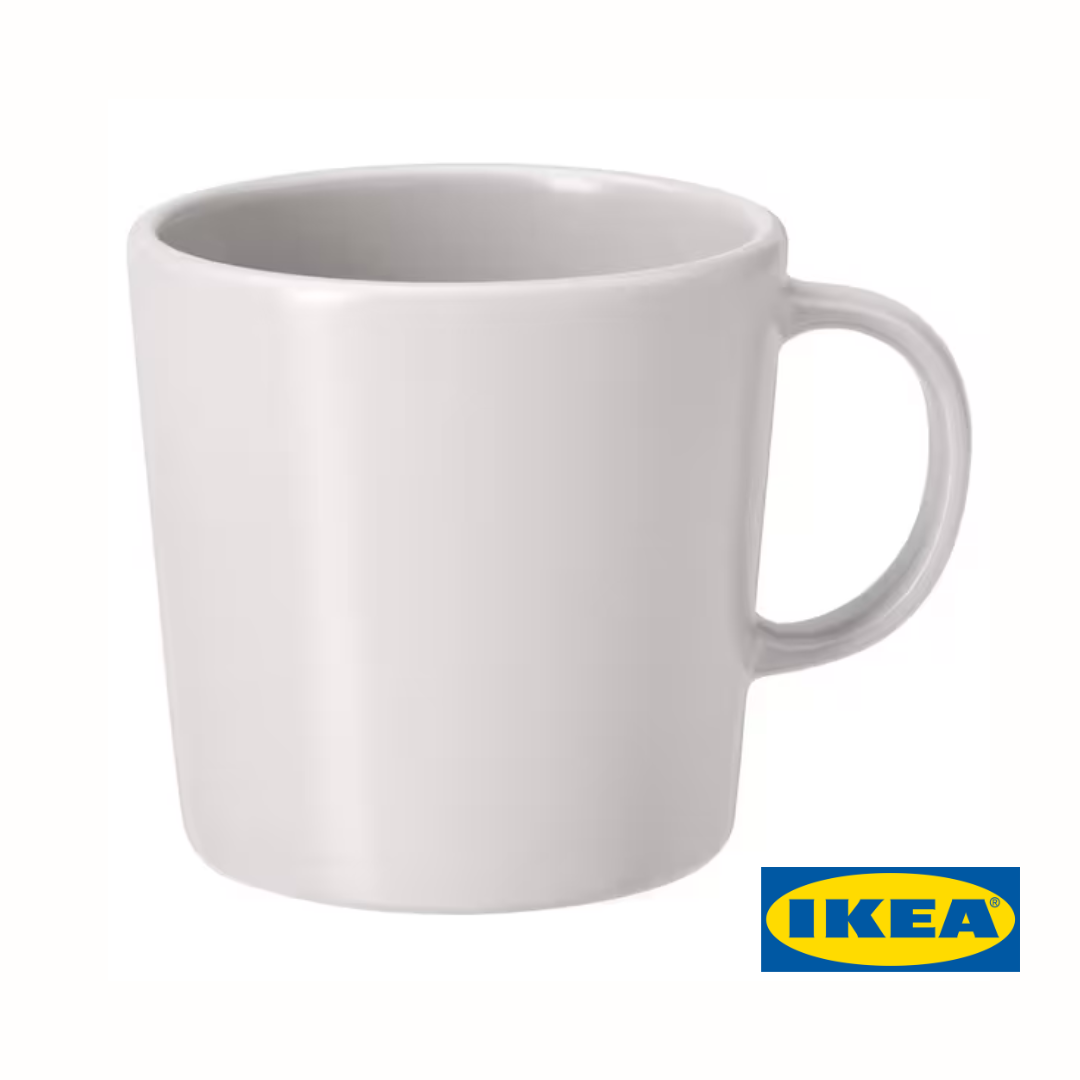 Кружка IKEA DINERA Бежева 603.506.46