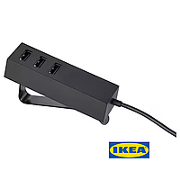 Зарядний пристрій IKEA LORBY (ІКЕА ЛОРБІ). 10381966. Чорний
