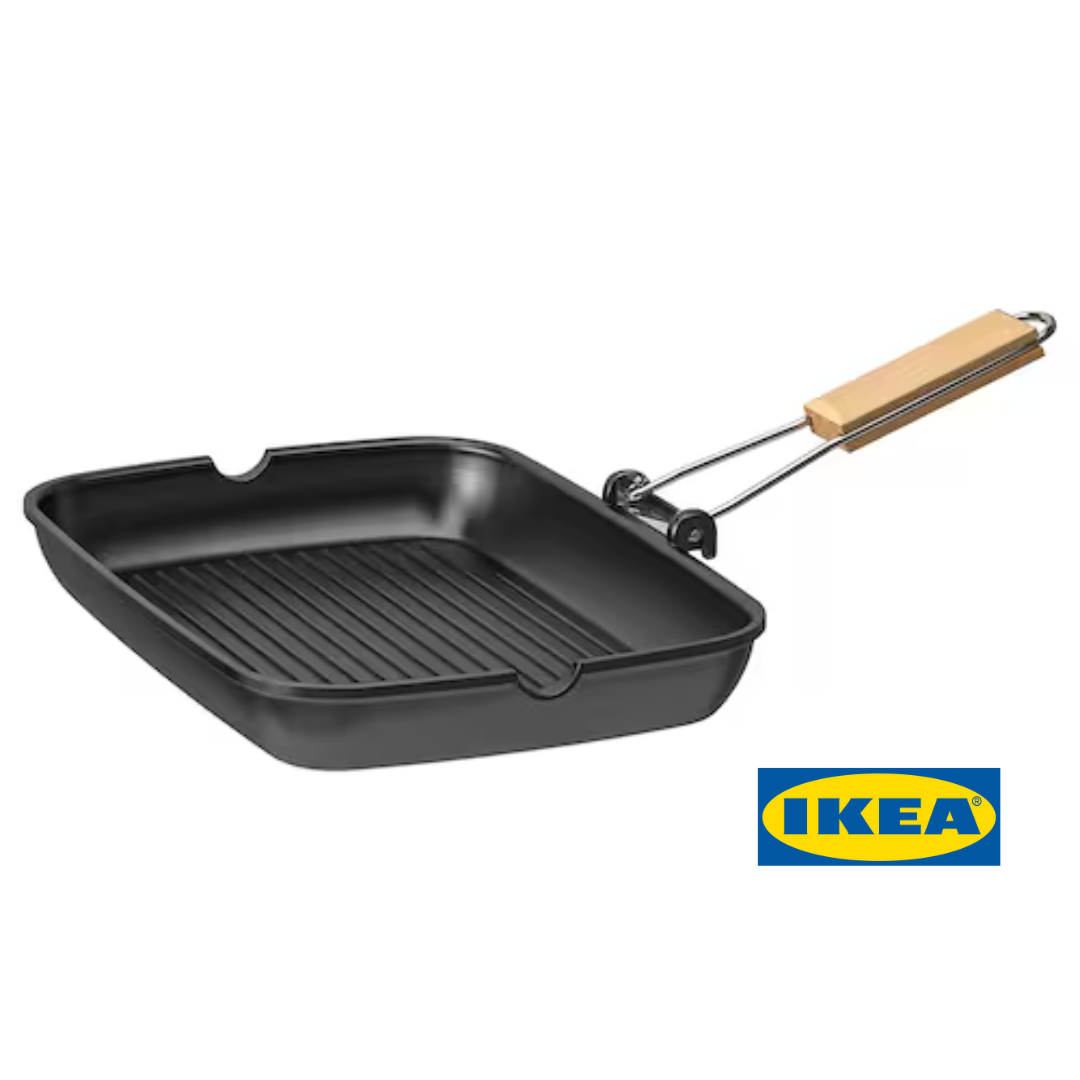 Сковорода IKEA GRILLA (ІКЕА ГРІЛЛА). 50055085. Чорна