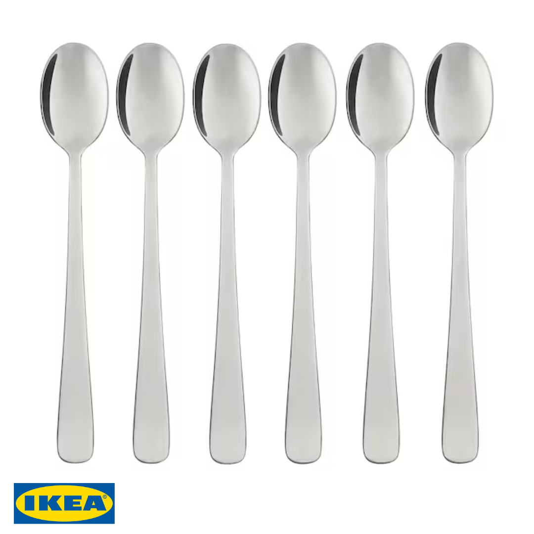 Набір ложок IKEA DRAGON Сріблястий 6 предметів 300.917.63