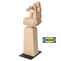 Підставка для аксесуарів IKEA LANESPELARE (ІКЕА ЛОНЕСПЕЛАРІ). 60511362. Дерев'яна