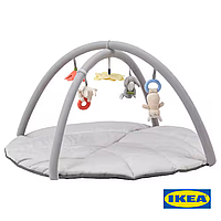 Килимок з іграшками IKEA GULLIGAST (ІКЕА ГУЛІГАСТ). 90484258. Сірий