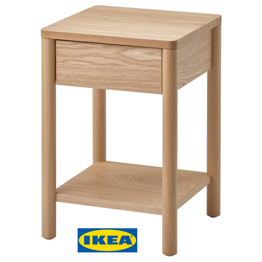 Тумбочка IKEA TONSTAD 40х40х59 см Коричнева 804.893.22