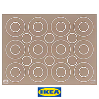 Силіконовий килимок IKEA BAKTRADITION (ІКЕА БАКТРАДІТІОН). 90480175. Коричневий