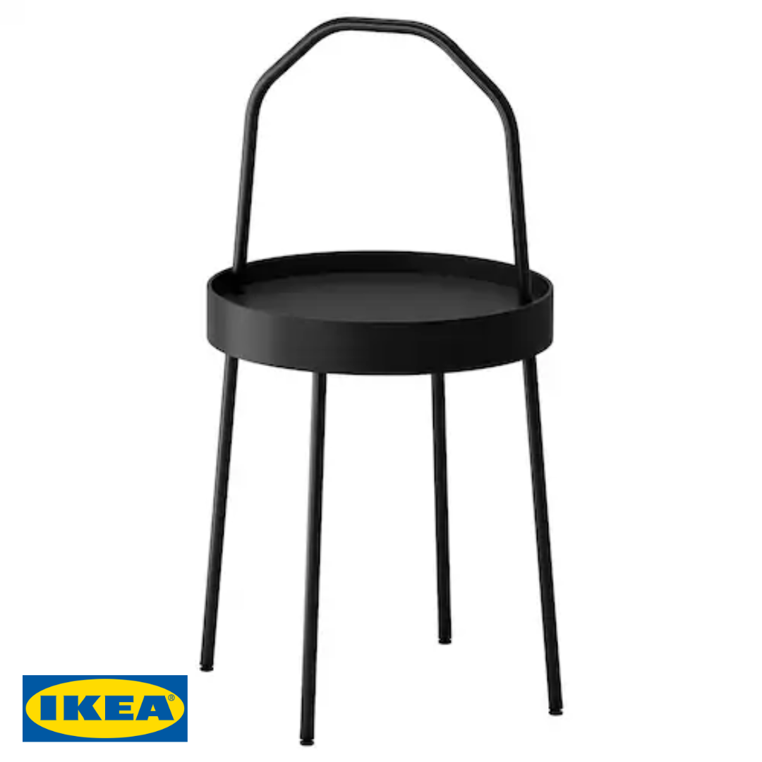 Столик IKEA BURVIK (ІКЕА БУРВІК). 703.403.84. Чорний