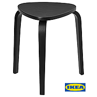 Табурет IKEA KYRRE (ІКЕА КИРРЕ). Чорний. 704.349.76