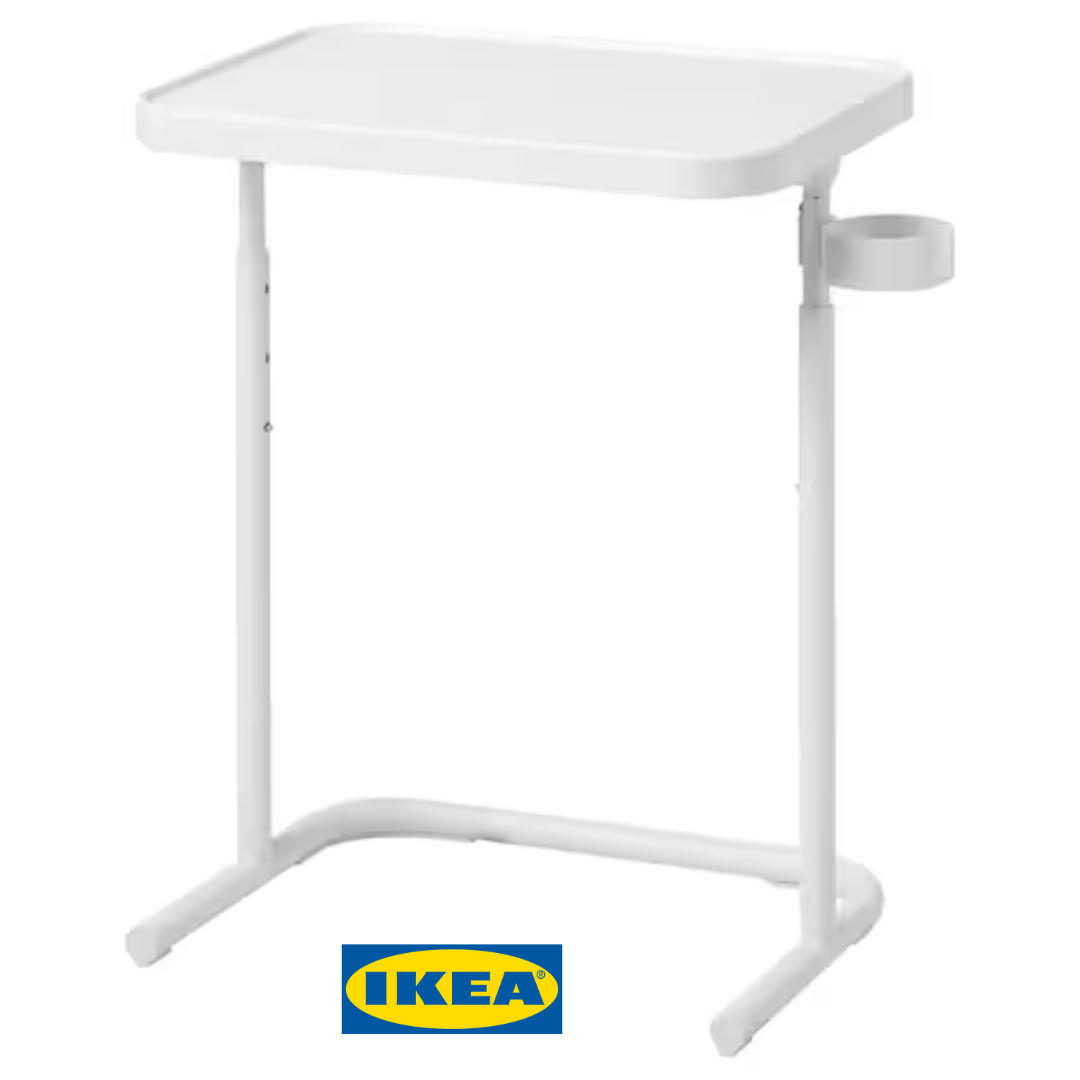 Стіл для ноутбука IKEA BJÖRKÅSEN (ІКЕА БЬОРКАСЕН). 605.404.11. Білий