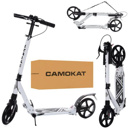 Самокат дорослий складаний ITrike SR 2-018-10-W1 Білий