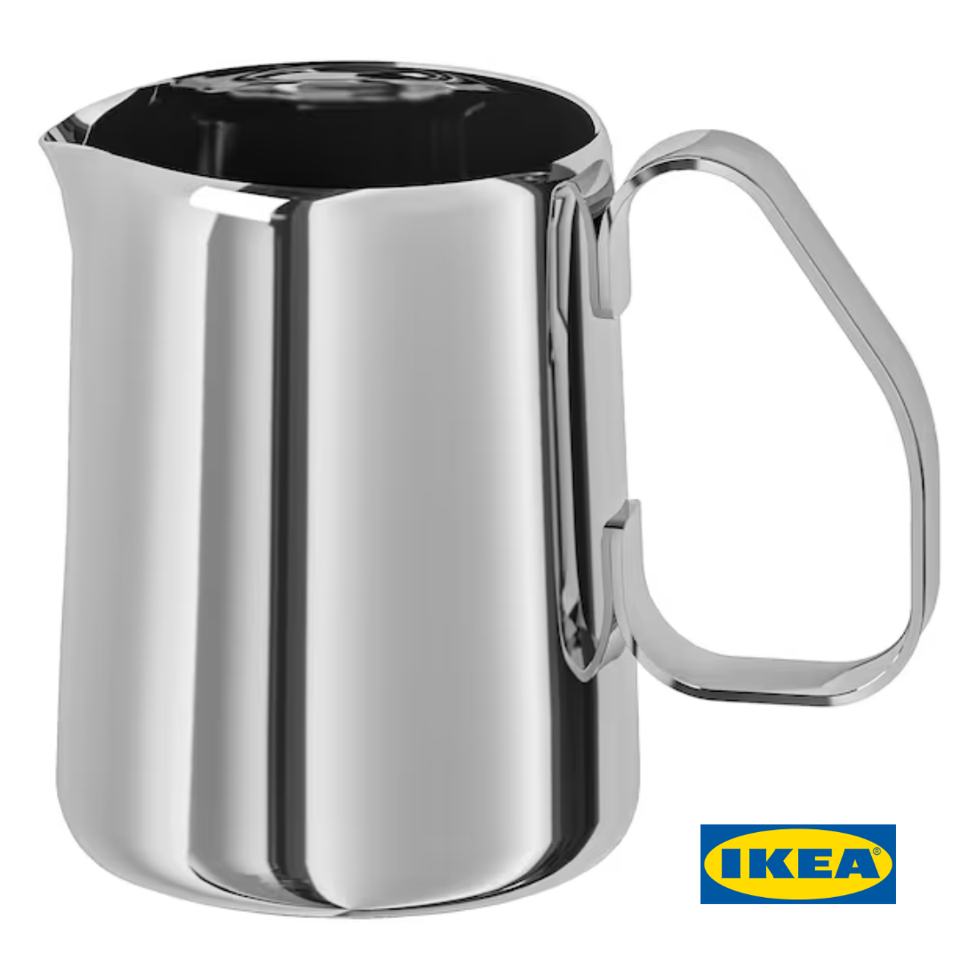 Глечик для спінювання молока IKEA MÅTTLIG (ІКЕА МОТТЛІГ). 501.498.43. Сталевий