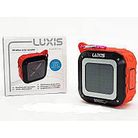 Колонка з сонячною батареєю акумуляторна Luxis BTS-365 (Bluetooth, USB, компактна)