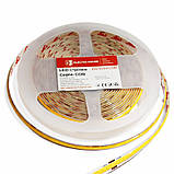 LED-стрічка 9 Вт 24 В COB 252 діодів 100 Лм/Вт нейтральний білий 4500 K (серія COB), гарантія 3 роки, фото 5