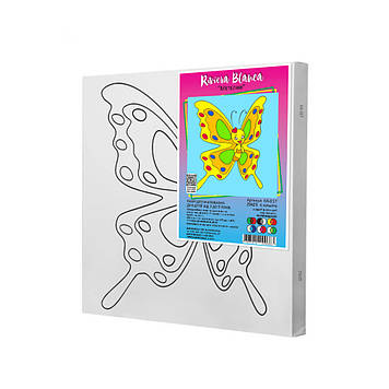Набір для розпису по контурах Riviera Blanca Метелик 25x25 см (КА-017)