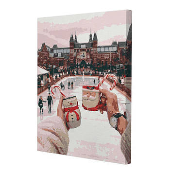 Riviera Blanca Картина за номерами Веселого Різдва! 40x50 см (RB-0320)