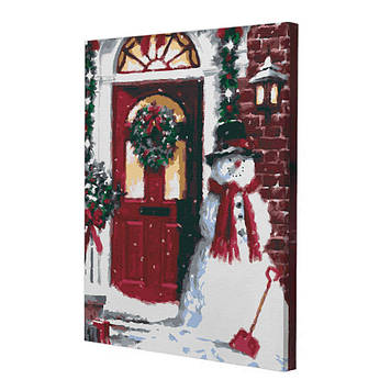 Riviera Blanca Картина за номерами Святкові забави 40x50 см (RB-0317)