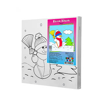 Набір для розпису по контурах Riviera Blanca Зима 25x25 см (КА-037)