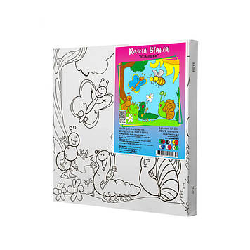 Набір для розпису по контурах Riviera Blanca Комашки 25x25 см (КА-044)