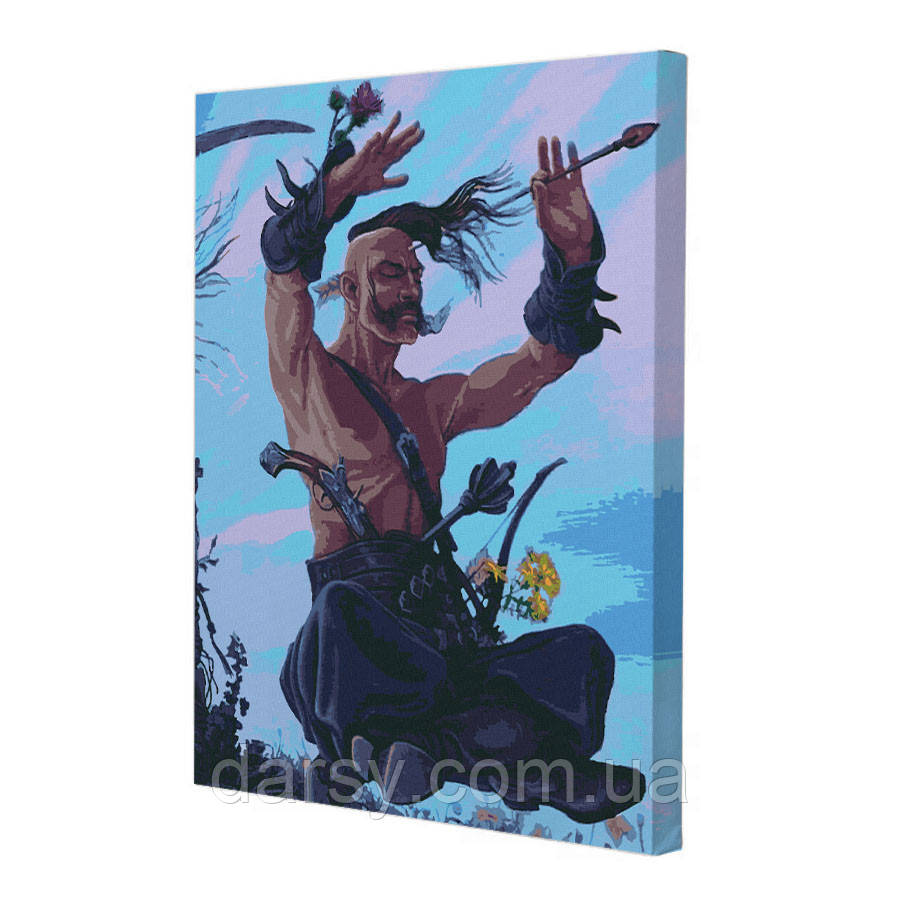 Riviera Blanca Картина за номерами Характерник 40x50 см (RB-0474), фото 1