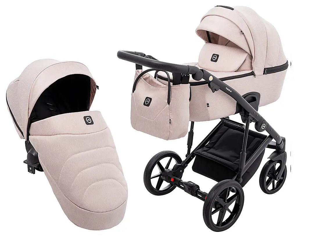 Коляска 2 в 1 Adamex Mobi Air Thermo New TIP TK-20 бежева