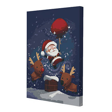 Riviera Blanca Картина за номерами Новорічний секрет 28x40 см (RB-0389)