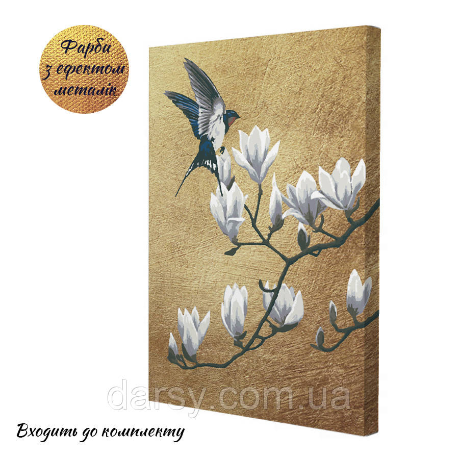 Riviera Blanca Картина за номерами Ластівка 28x40 см (RB-0014), фото 1