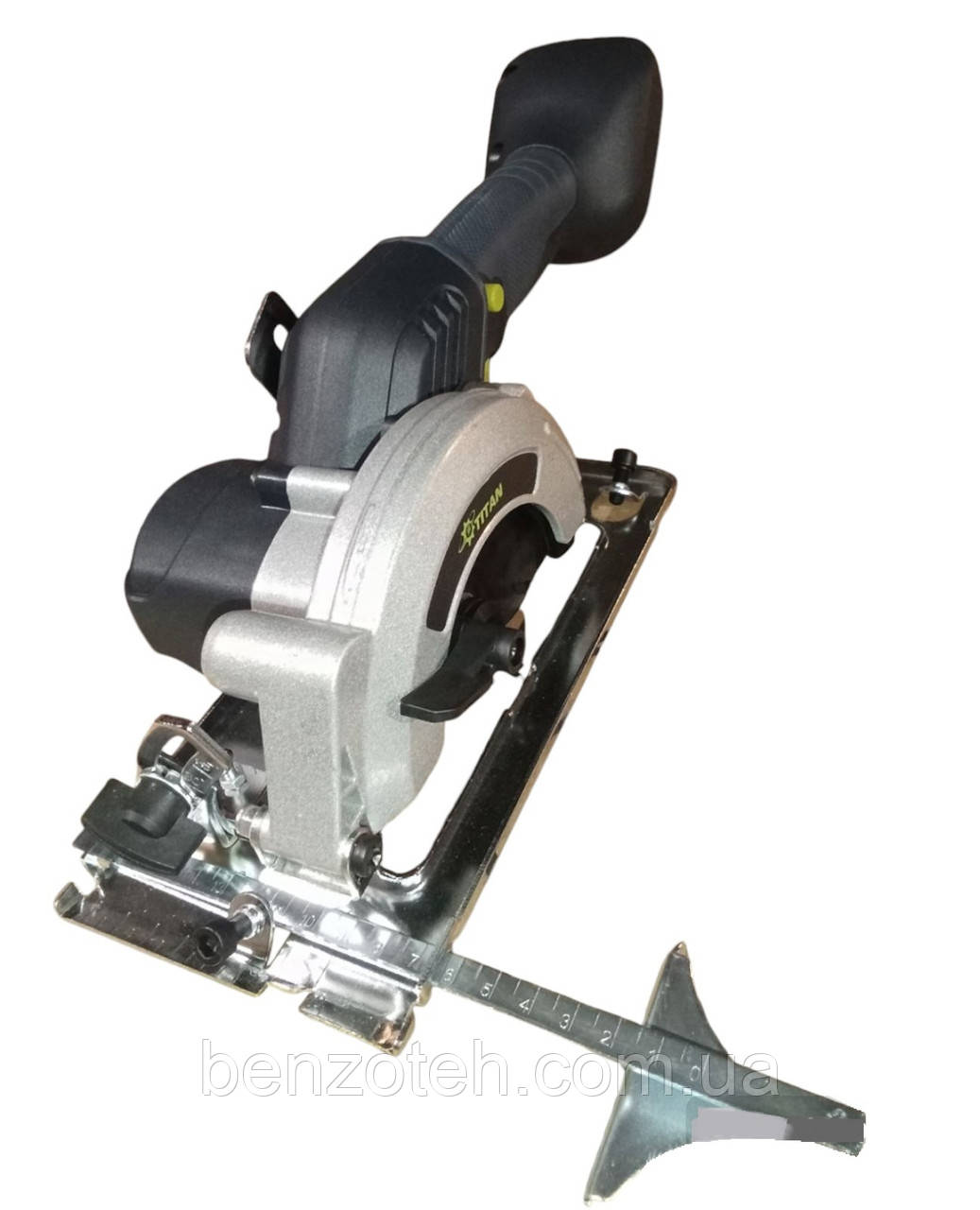 Пила дискова акумуляторна TITAN PCS 4021B-CORE (безщіткова, без АКБ та зарядного, 2 диски), фото 1