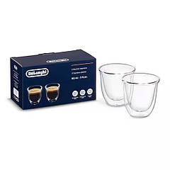 Набір склянок DeLonghi Espresso 90 мл 2 шт
