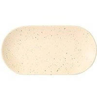 Блюдо овальне Sandy Cream (ZH-7013-6) 25 см, Кераміка, кремовий, LIMITED EDITION, Арт.55105