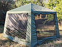 Намет 320 х 320 х 245 см посилена два входи москітна сітка, фото 5