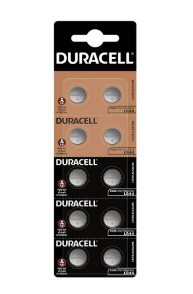 Батарейка Duracell LR44 A76 (ціна за 10 шт)