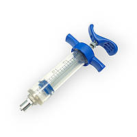 Шприц пластиковий ветеринарний LL з бігунком (багаторазовий), 20 мл