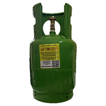 Балон газовий побутовий 12л посвідчений