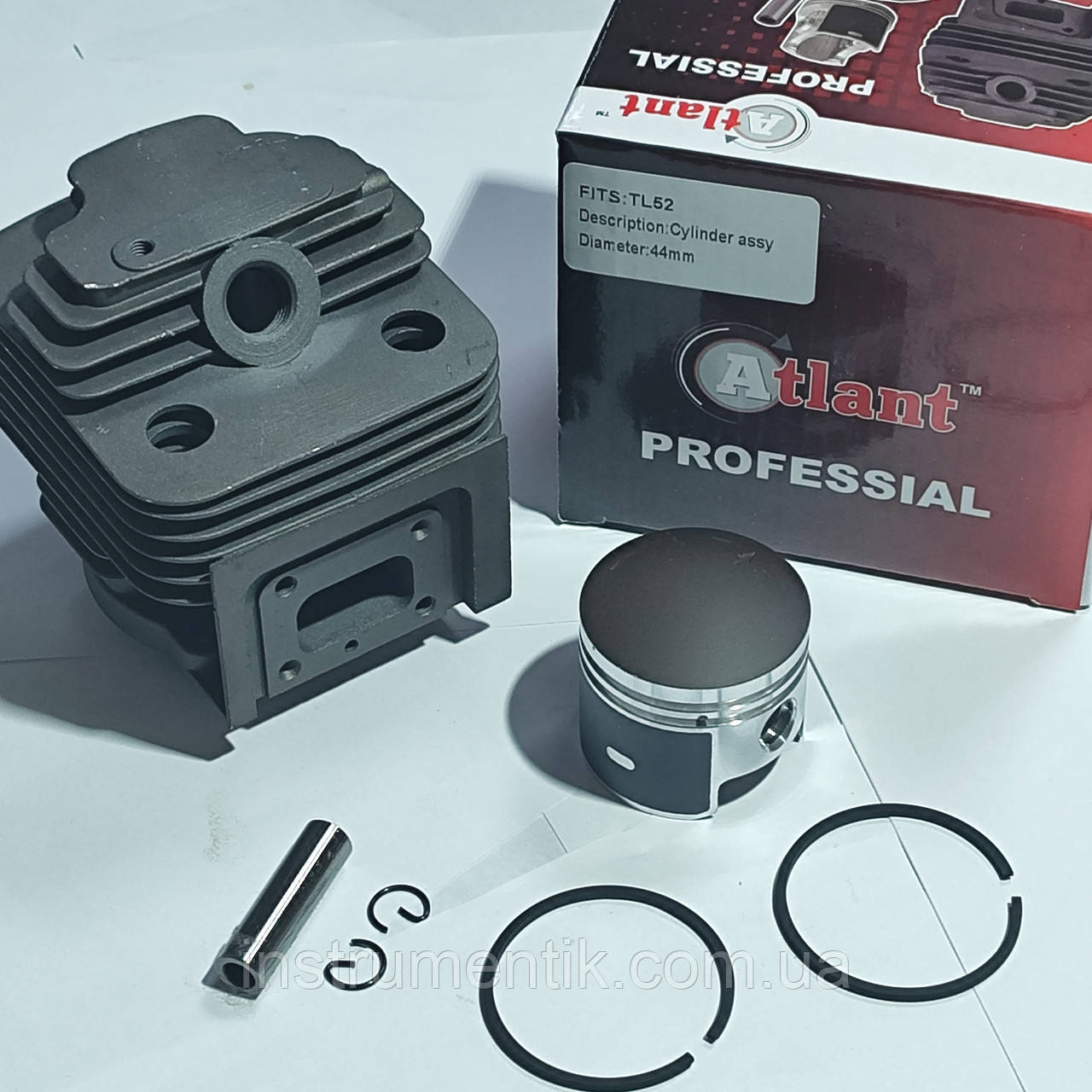 Циліндр та поршень для бензокос 44 Ø Atlant ceramic grafite pro seria