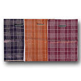 Поліетиленовий пакет із прорізною ручкою розмір 28х42 "Клітка" ХВГ 50 шт/уп., фото 3