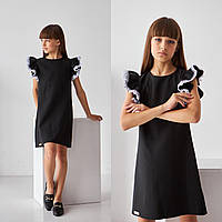 Сукня на дівчинку 128-146, 158 см Костюмка 5647 Чорна