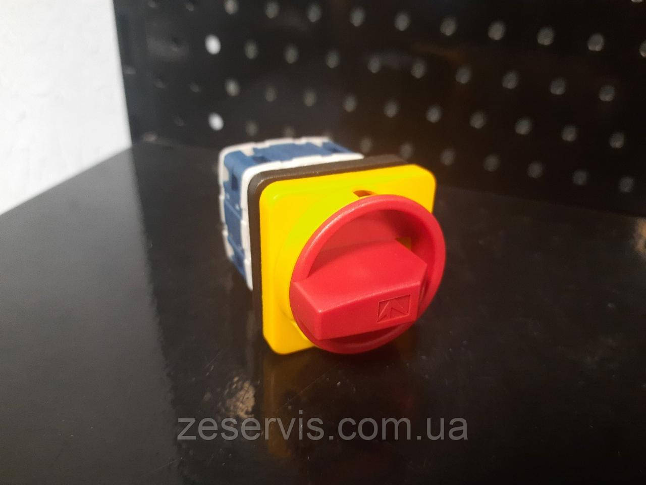 Кулачковий перемикач аварійний PSA020AK441E 4-полюсний ON-OFF (0-1) 20А, EMAS, фото 1