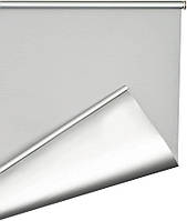 Рулонная штора Khome 610325-31 Blackout серая, 35 см x 150 см Роликовый жалюзи высокого качества
