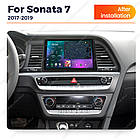 Штатна магнітола Mekede M7 Plus Hyundai Sonata 7 LF (2017 - 2019) CarPlay QleD, фото 6