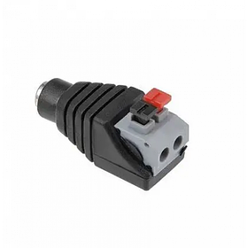 Конектор DC 2pin 5,5х2,1 мм самозатискної мама Код.56686