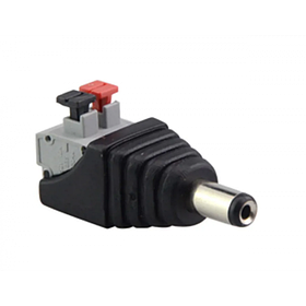 Конектор DC 2pin 5,5х2,1 мм самозатискний тато Код.56687