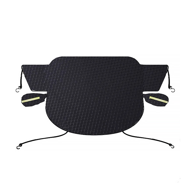 Захисна накидка чохол Lesko на лобове скло та дзеркала від снігу та сонця 16 шт., фото 1