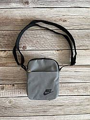 Маленька сіра сумка барсетка Nike найк