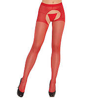 Колготки з відкритим доступом, жіночі еротичні колготки, демісезонні колготи, капронові колготи