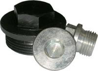 Пробка (заглушка) DIN 7604С для труб резьбовая цилиндрическая с шестигранной головкой и фланцем - фото 1 - id-p30158024