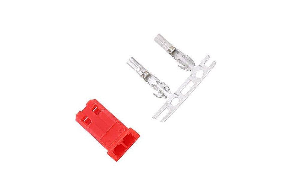 Конектори AMASS JST 2PIN Male з контактами - 50 шт в пакуванні amc, фото 1