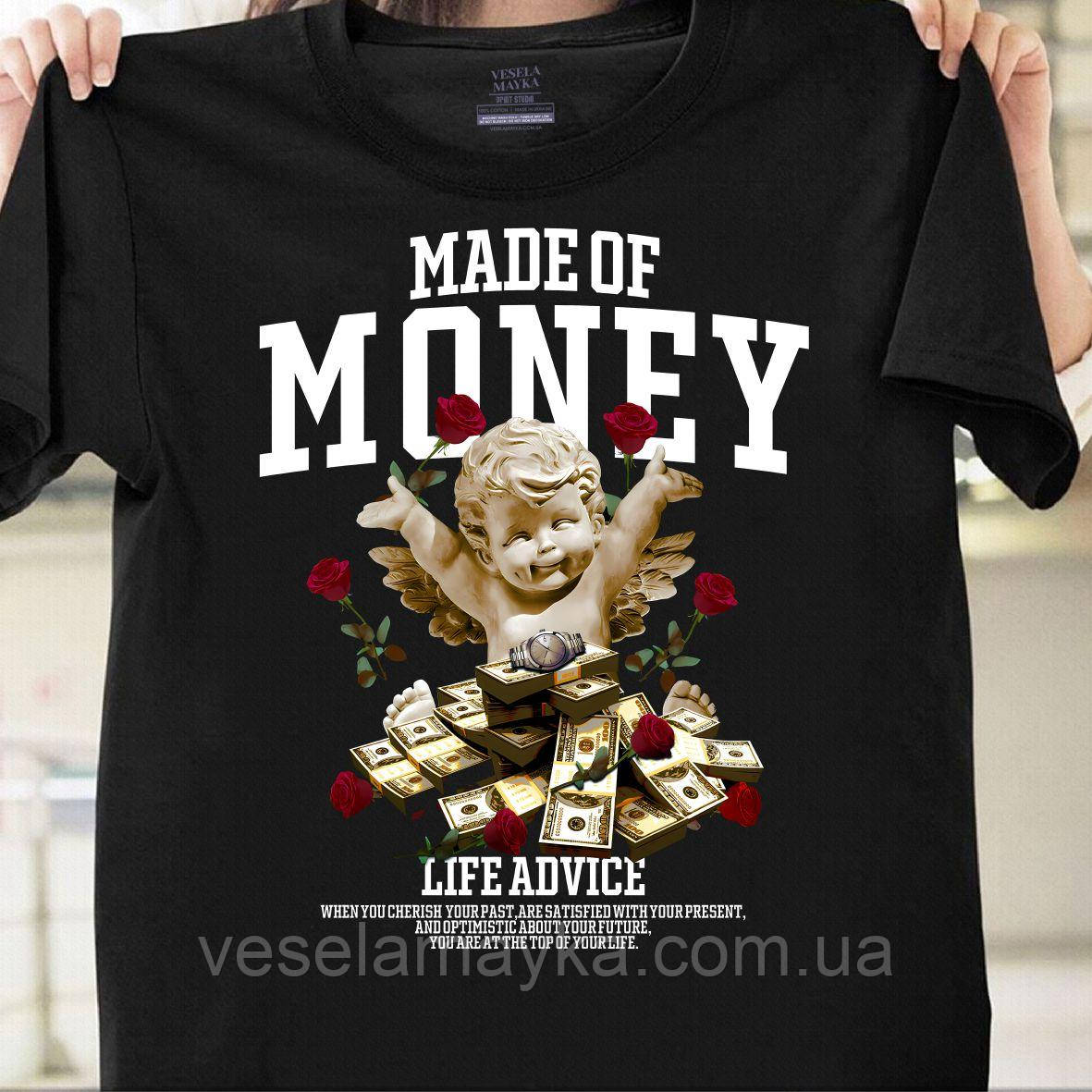 Футболка Made of money, фото 1