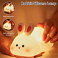 Нічник силіконовий Милий Кролик Rabbit Lamp