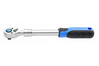 Тріскачка телескопічна з кнопкою 1/2", 72 зубці HOEGERT HT1R342